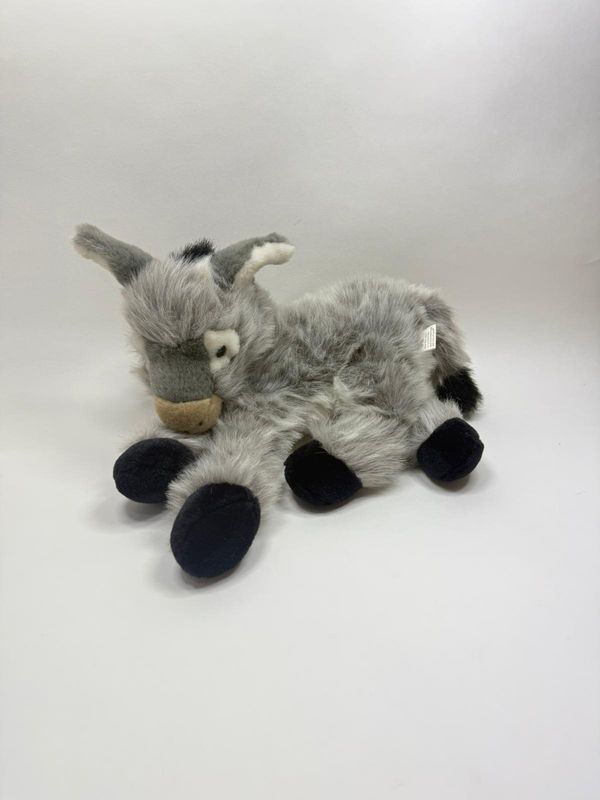 Esel mit Baby Deichmann liegend 46 cm selten