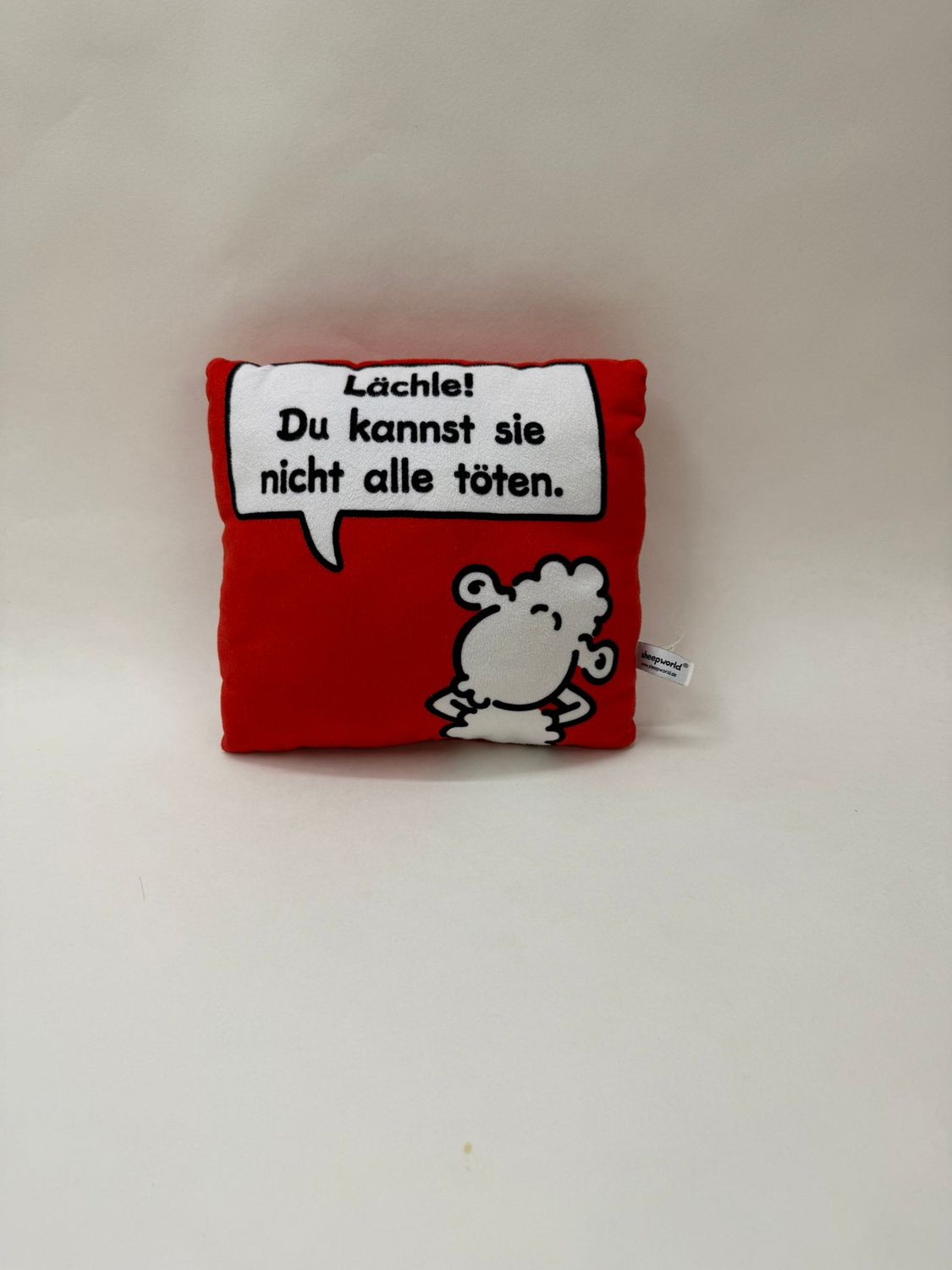 Deko Kissen Sheepworld AG stehend 22*24 cm Sammlerstück