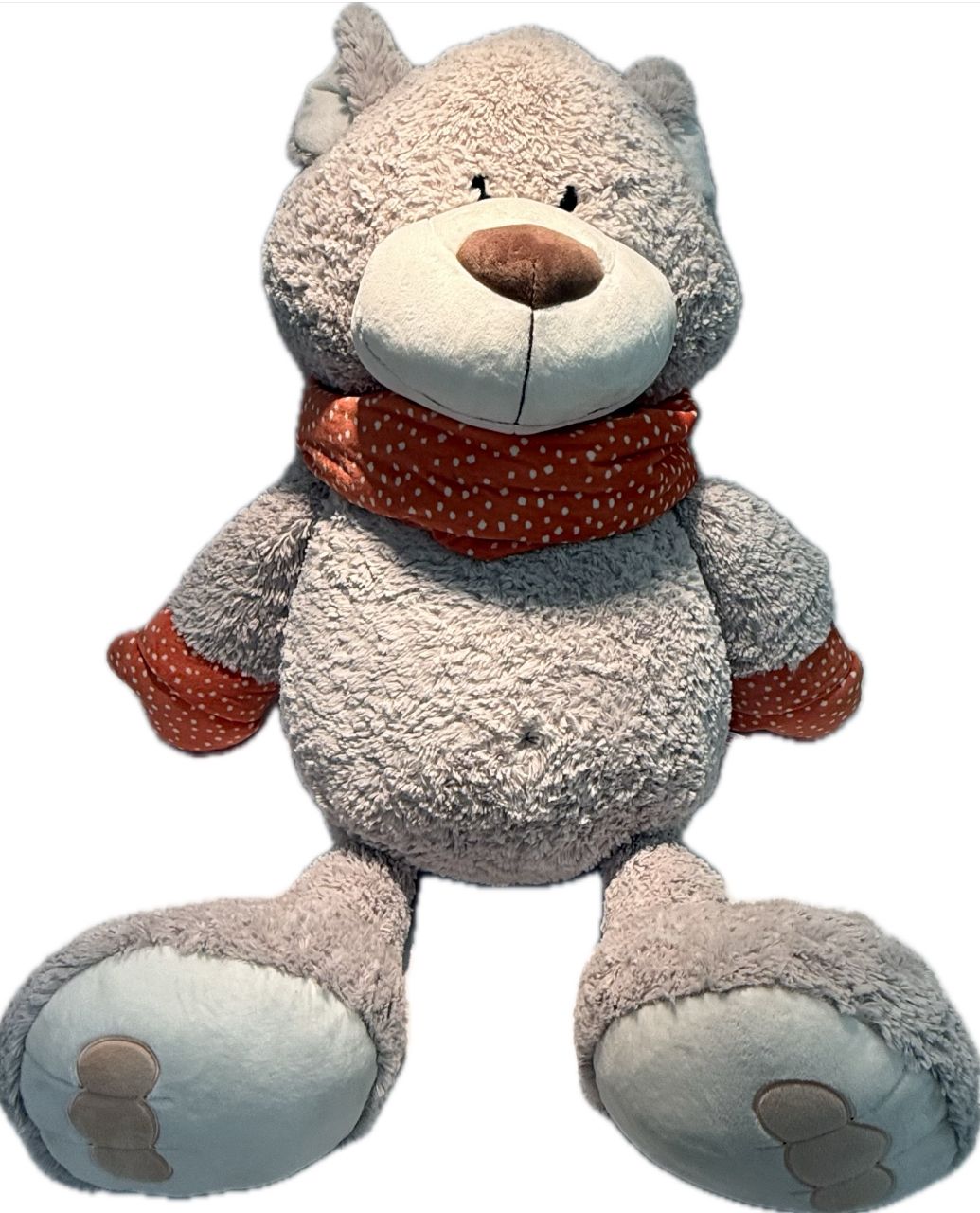 XXL Nici Teddy Winterbär "Sir Beartur" stehend 140 cm 12,5 kg Mega Rarität und Sammlerstück