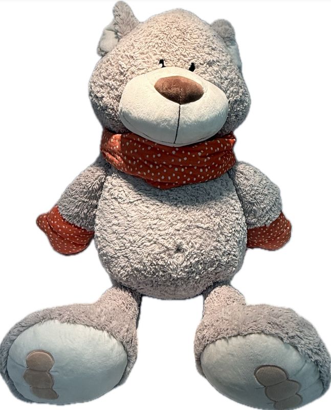XXL Nici Teddy Winterbär "Sir Beartur" stehend 140 cm 12,5 kg Mega Rarität und Sammlerstück