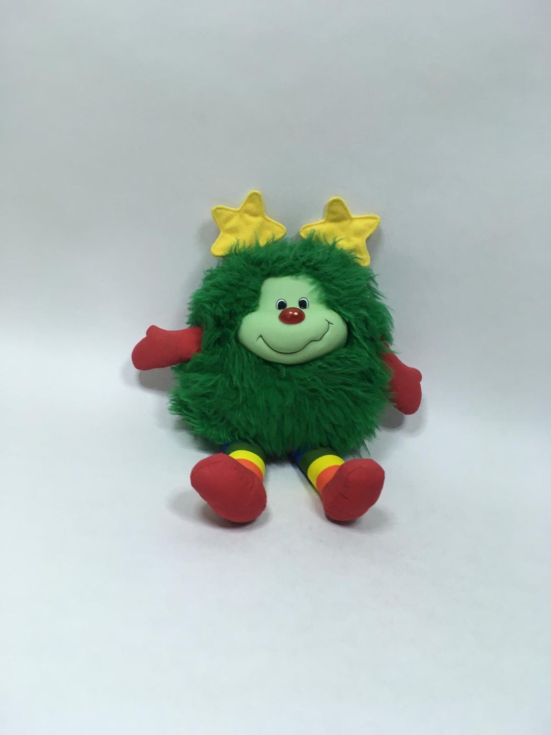 Troll Sternwicht Regina Regenbogen 80er Jahre Knuffel stehend 28 cm Sammlerstück Mega Rarität