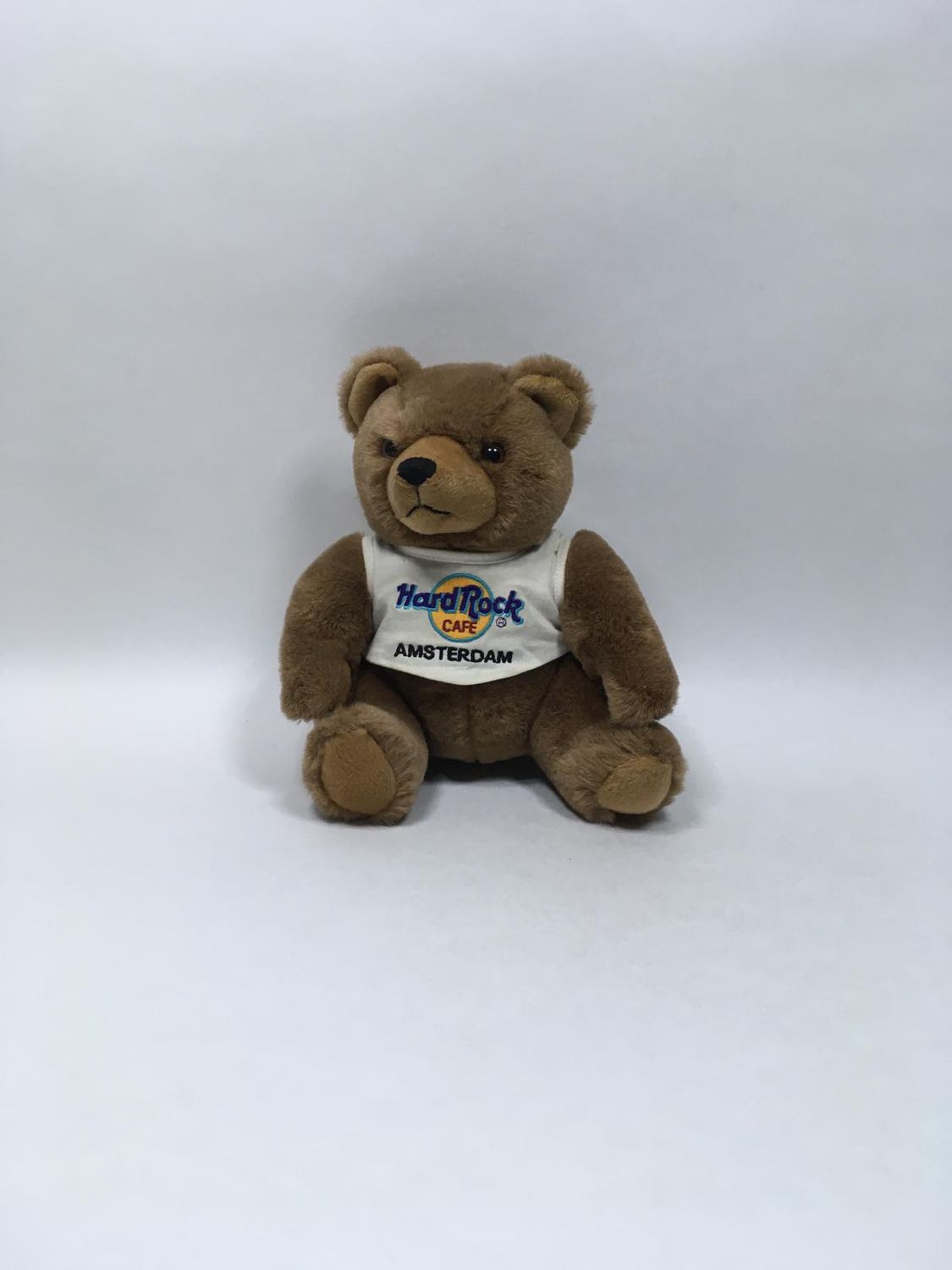 Teddy Hard Rock Cafe Amsterdam sitzend 22 cm Sammlerstück