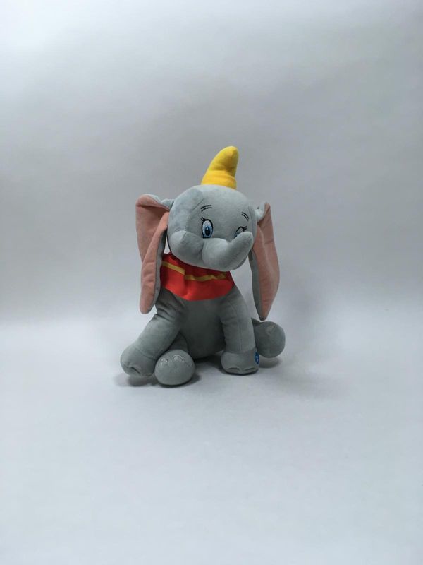 Disney Dumbo mit Musik Knuffel sitzend 30 cm Sammlerstück