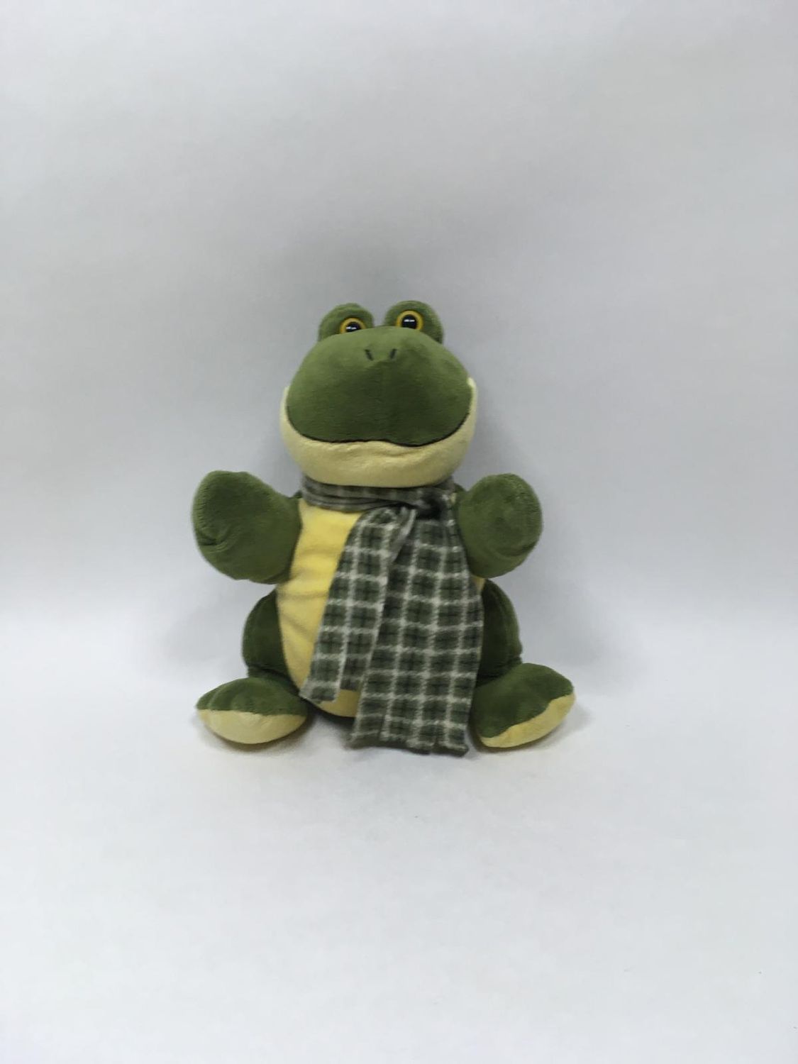 Frosch Handpuppe Bambia stehend 25 cm selten
