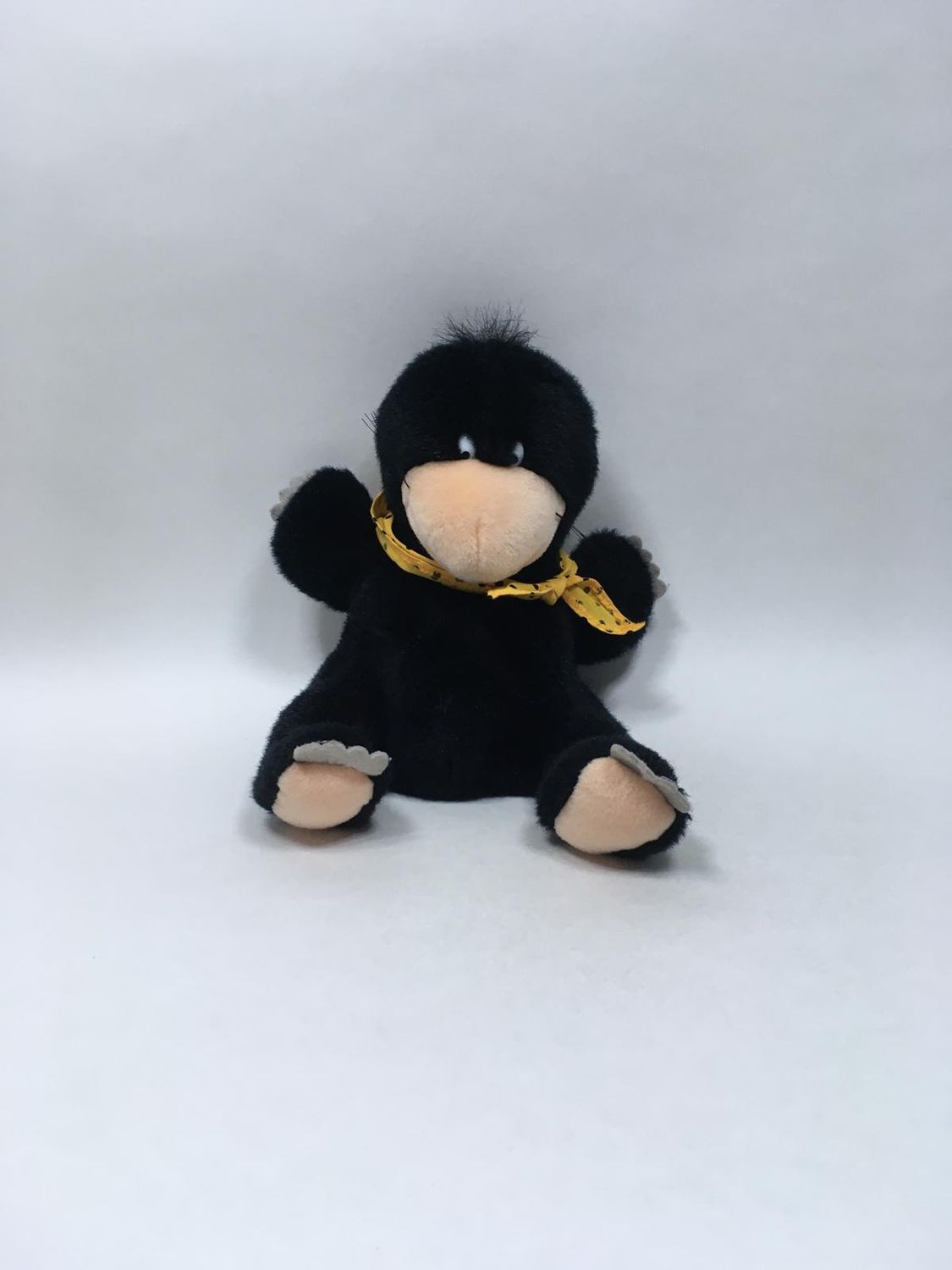 Nici Maulwurf Handpuppe Alles meins sitzend 33 cm selten