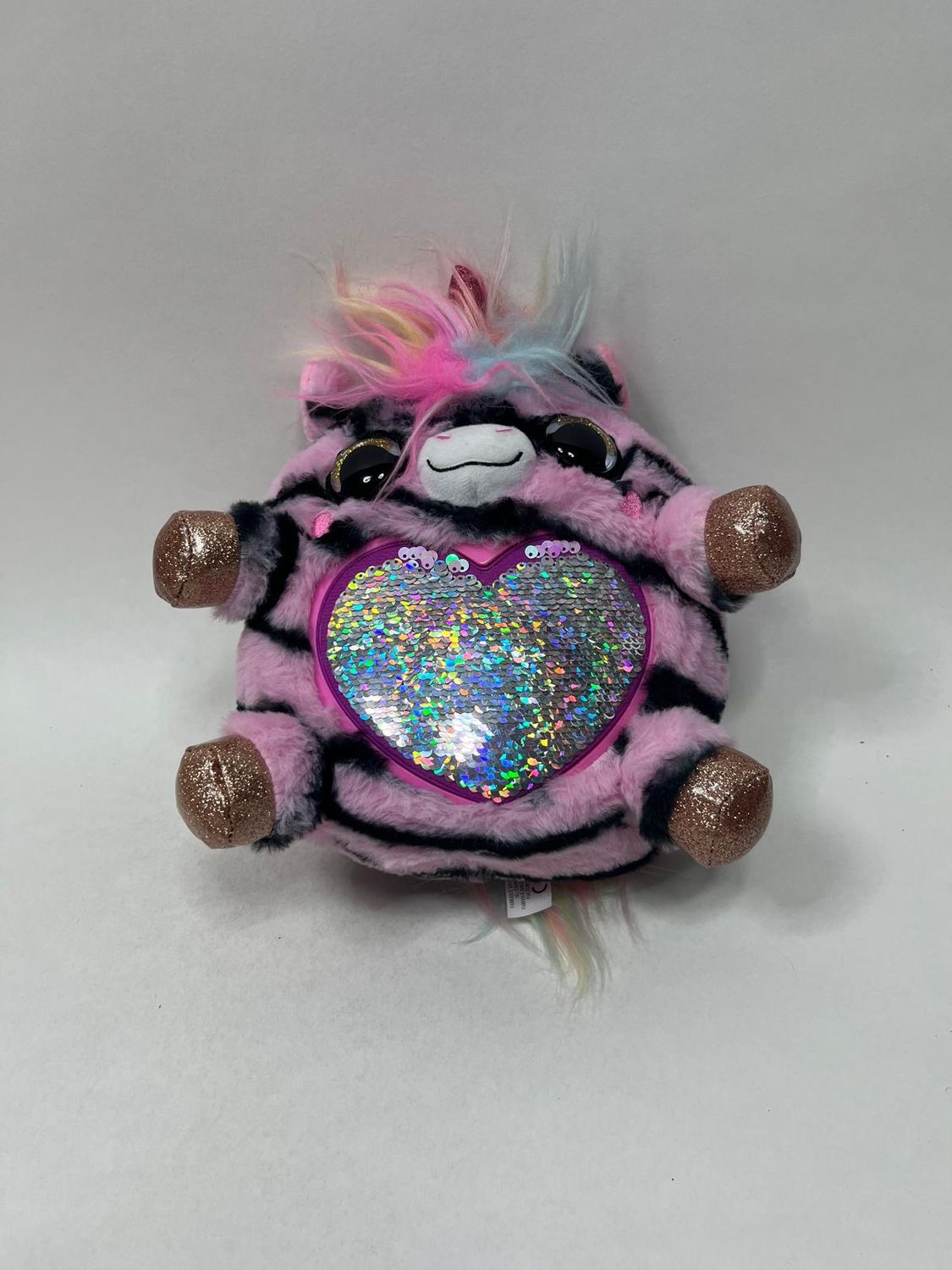 Einhorn Zebra Rainbocorns Zuru sitzend 25 cm Sammlerstück