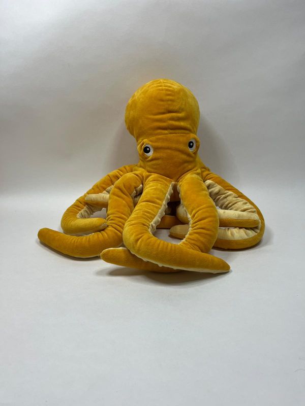 XXL Krake, Tintenfisch, Oktopus Knuffel stehend 100 cm 0,5 kg selten