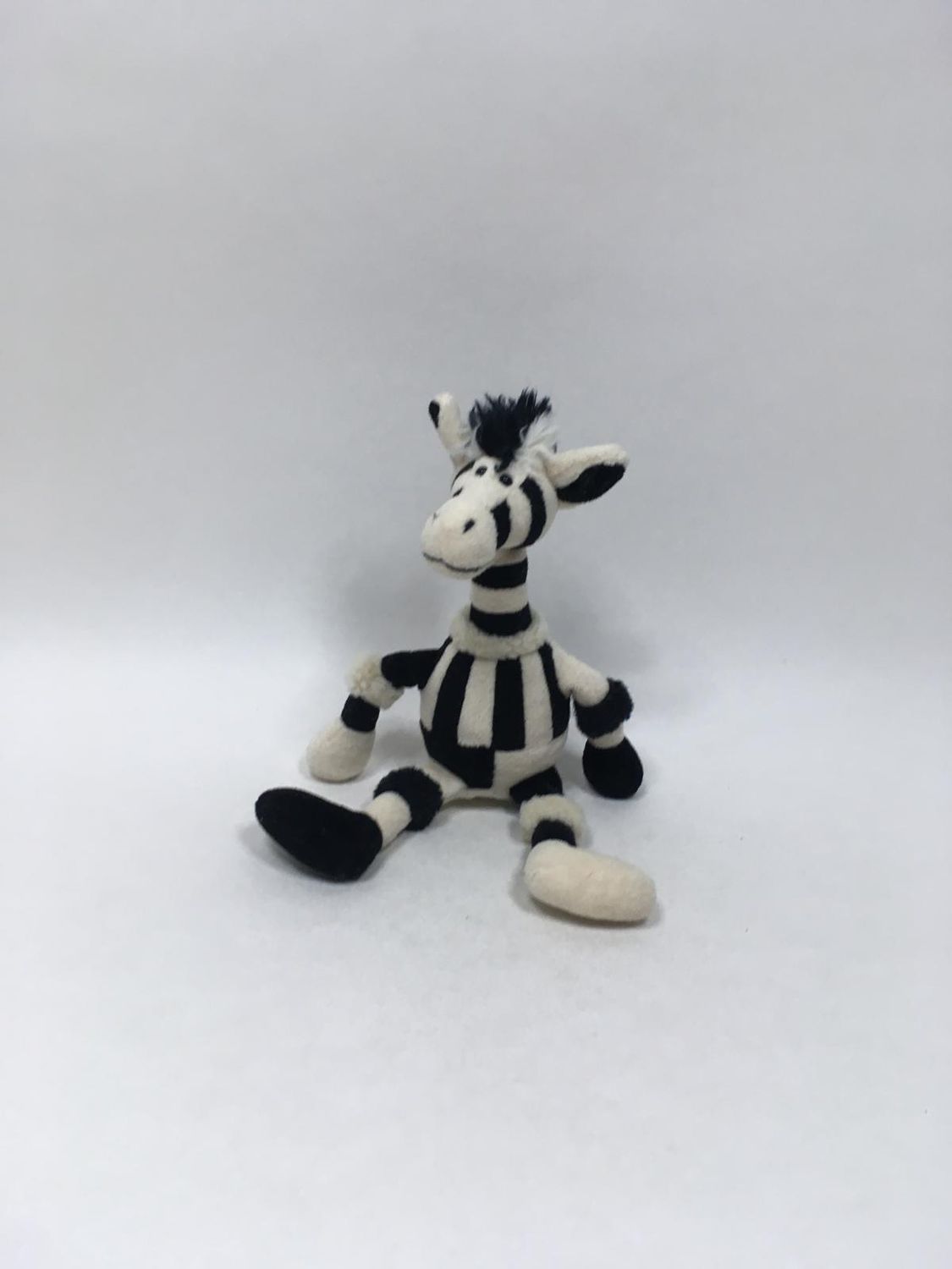 Zebra Jellycat Patchwork stehend 28 cm Sammlerstück