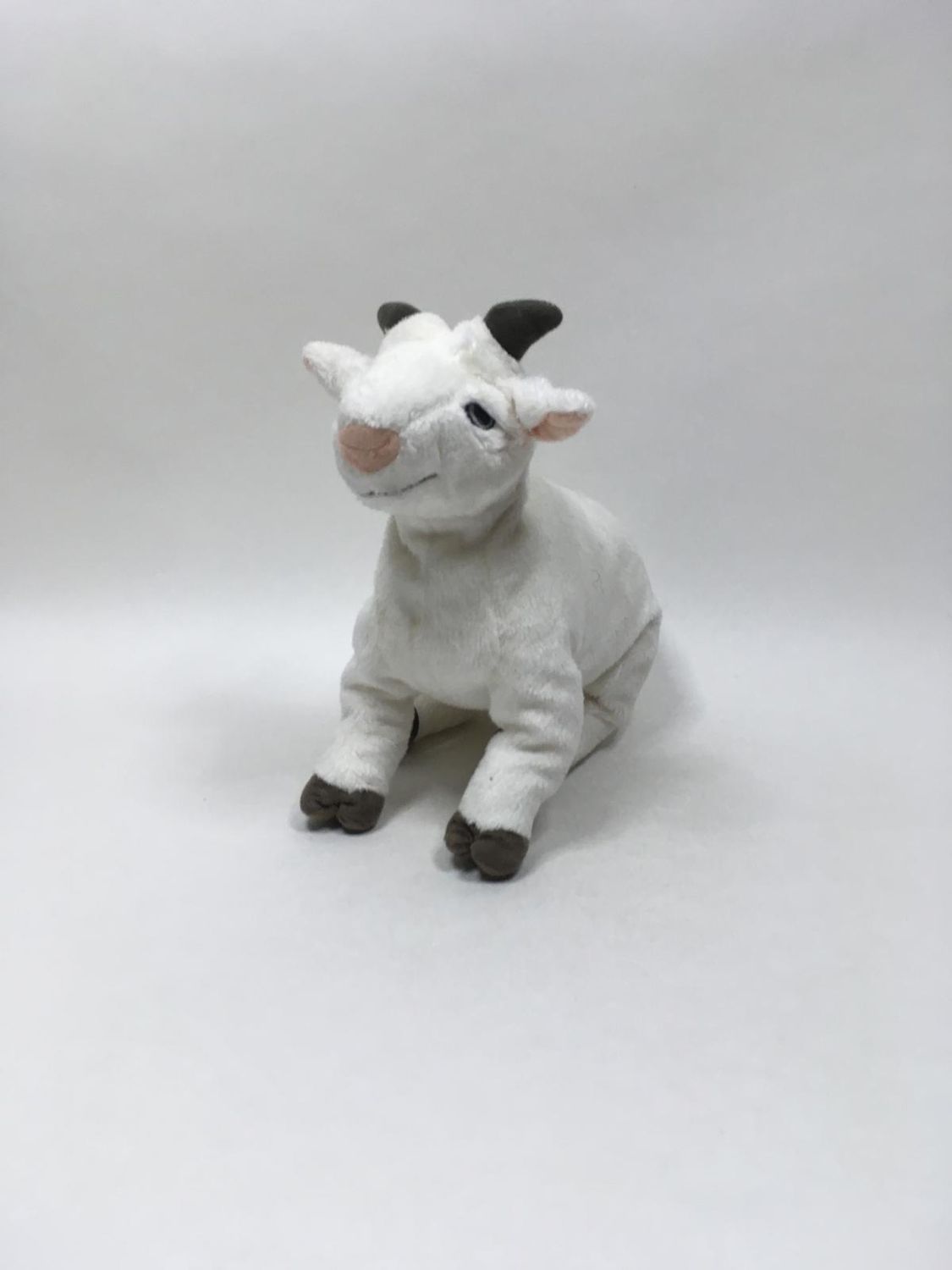 Ziege Knuffel stehend 35 cm selten