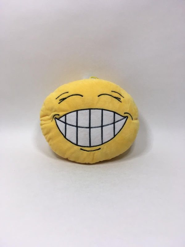 Deko Kissen Smiley Michel Toys stehend 25*28 cm selten