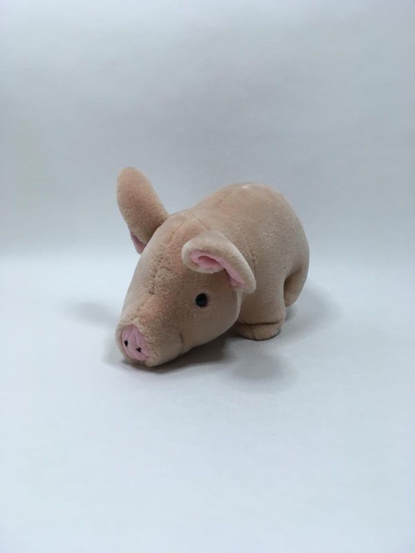 Schwein Knuffel stehend 40 cm selten