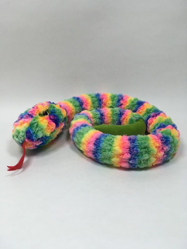 Schlange Knuffel liegend 140 cm selten