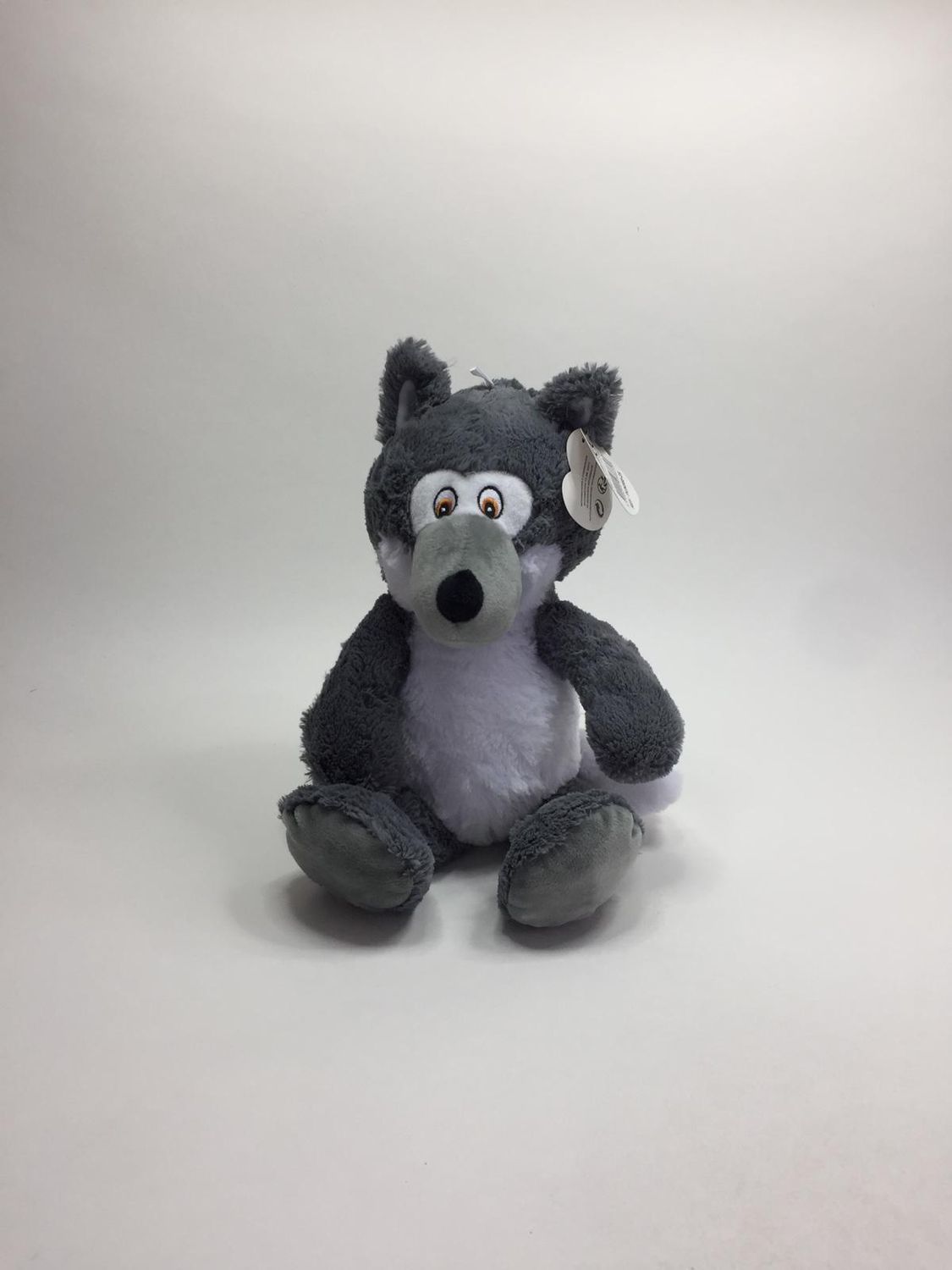 Wolf Sandy stehend 40 cm Rarität Neuwertig mit Etikett