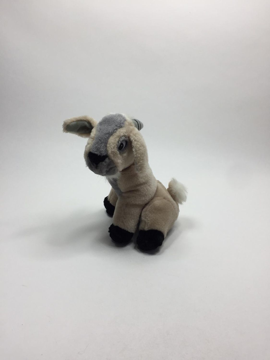 Ziege Knuffel sitzend 23 cm selten