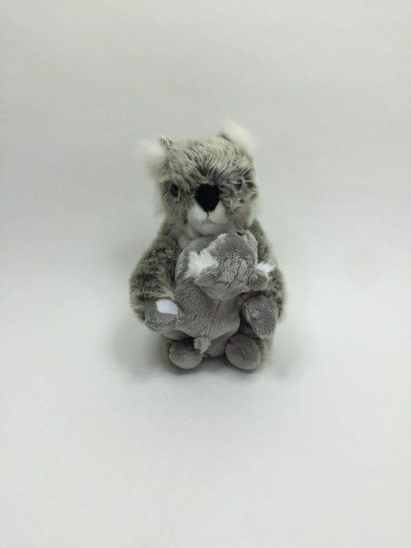 Koala mit Baby Top Model stehend 22 cm selten