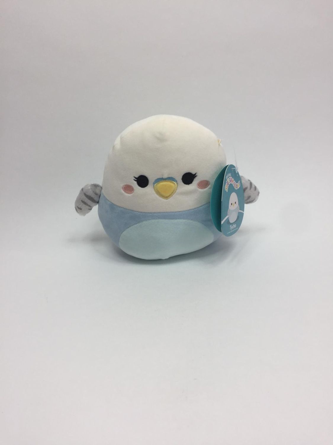 Vogel Wellensittich Squishmallows Kelly Toys "Tycho" stehend 20 cm Neuwertig mit Etikett