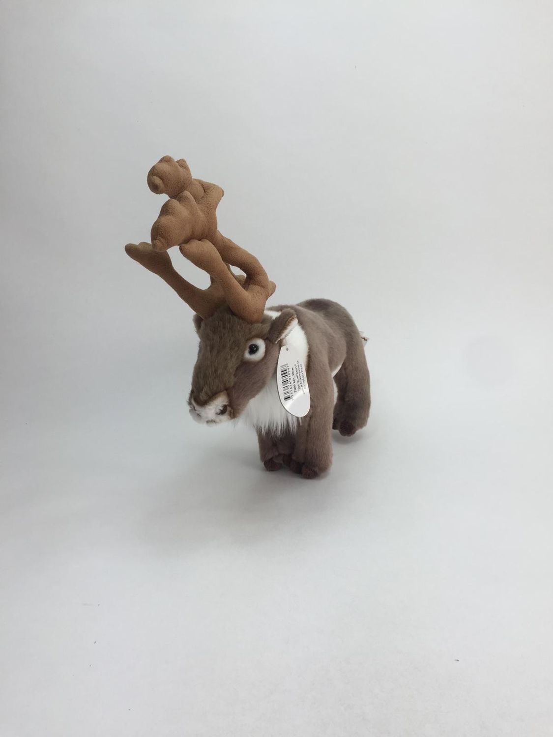 Elch Rentier Teddy Kompaniet stehend 35 cm Rarität Neuwertig mit Etikett