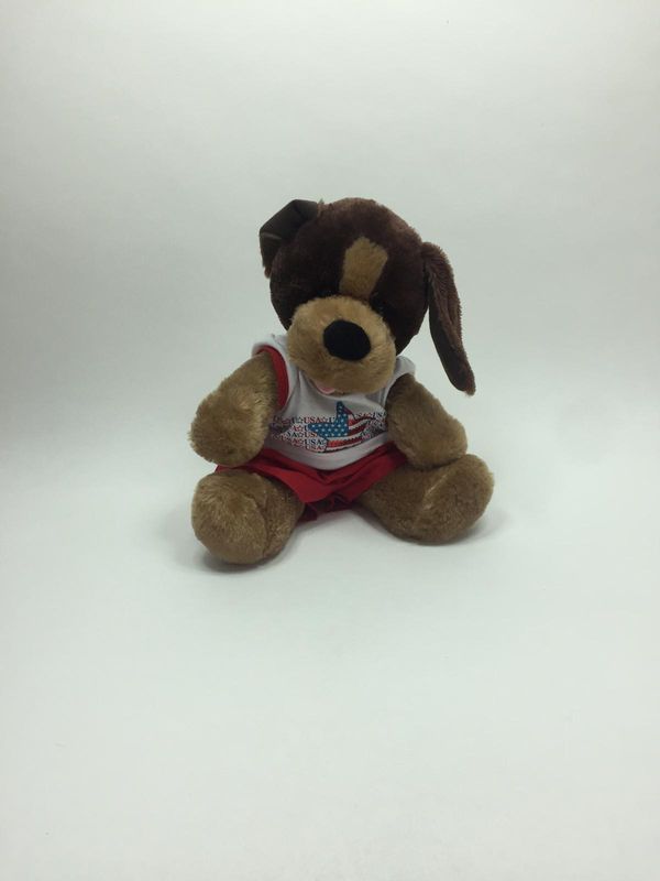 Hund Build a Bear sitzend 33 cm Mega Sammlerstück