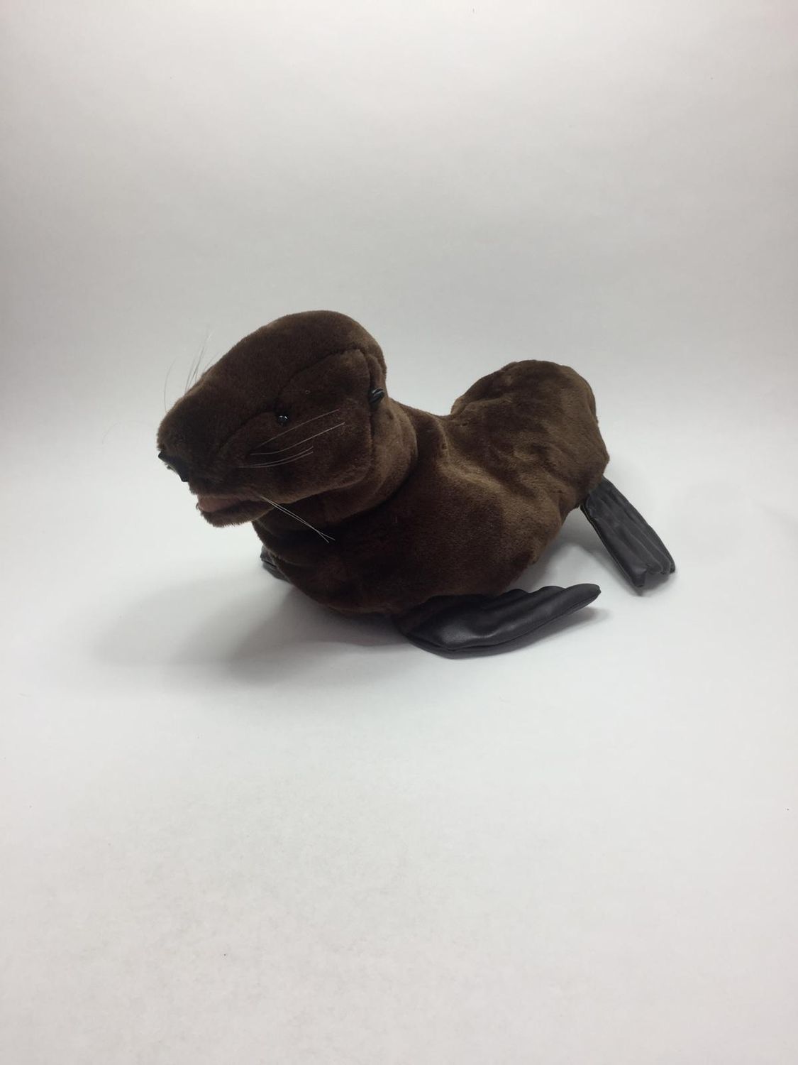 Seelöwe Handpuppe Folkmanis liegend 43 cm Rarität