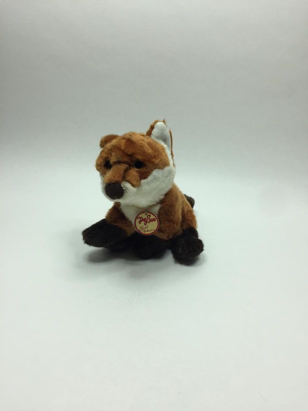 Fuchs Delux sitzend 23 cm selten