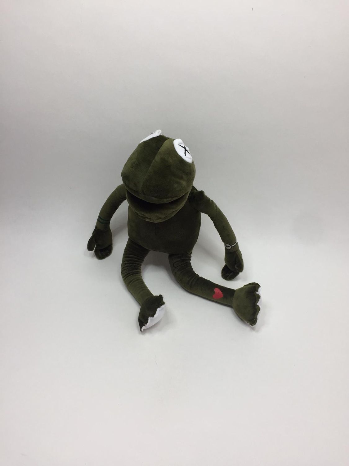 Frosch Knuffel stehend 43 cm Sammlerstück