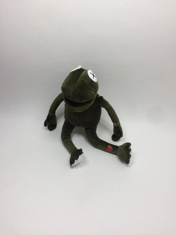 Frosch Knuffel stehend 43 cm Sammlerstück