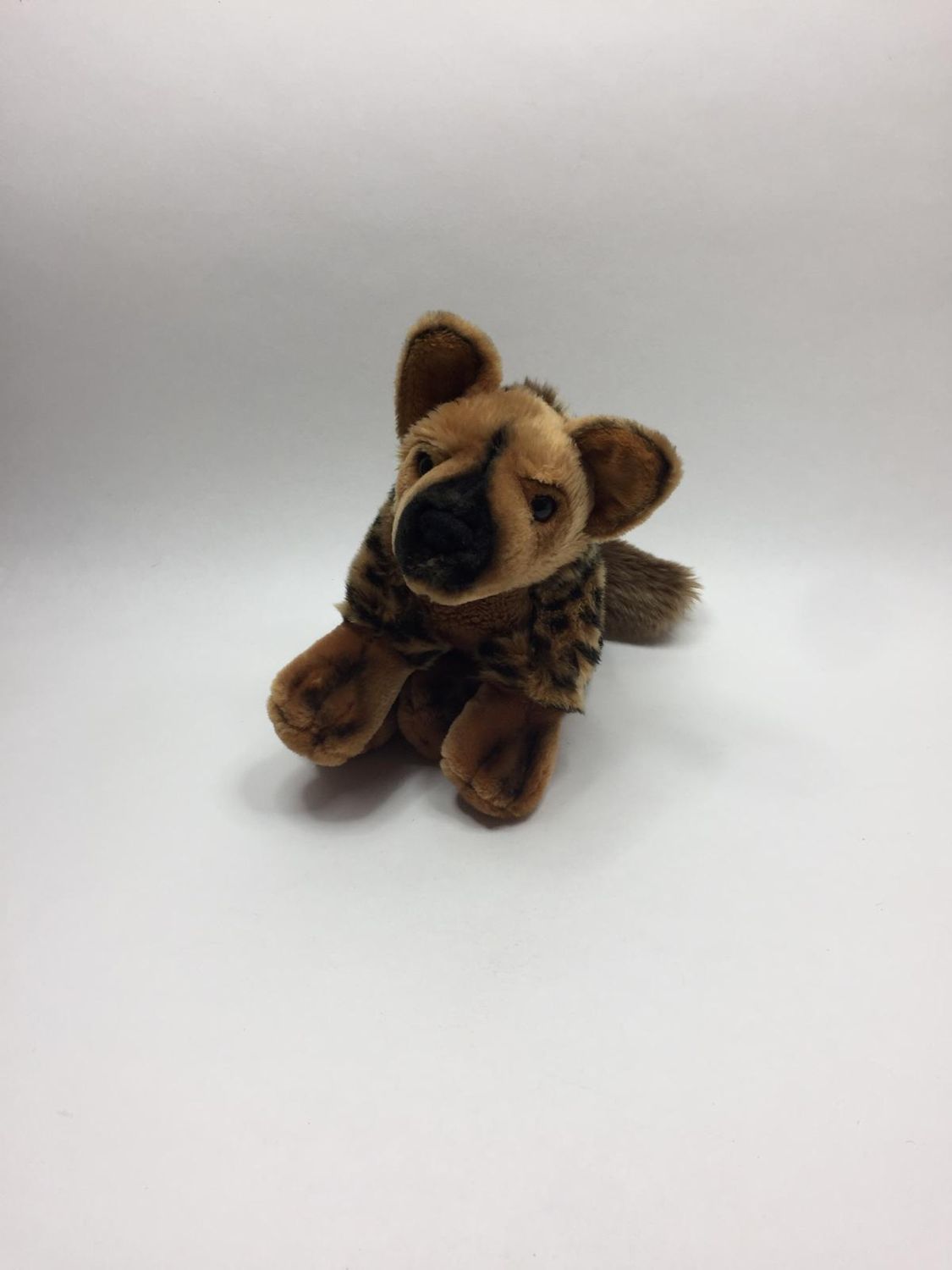 Hyäne Wildhund Nature Planet stehend 23 cm selten