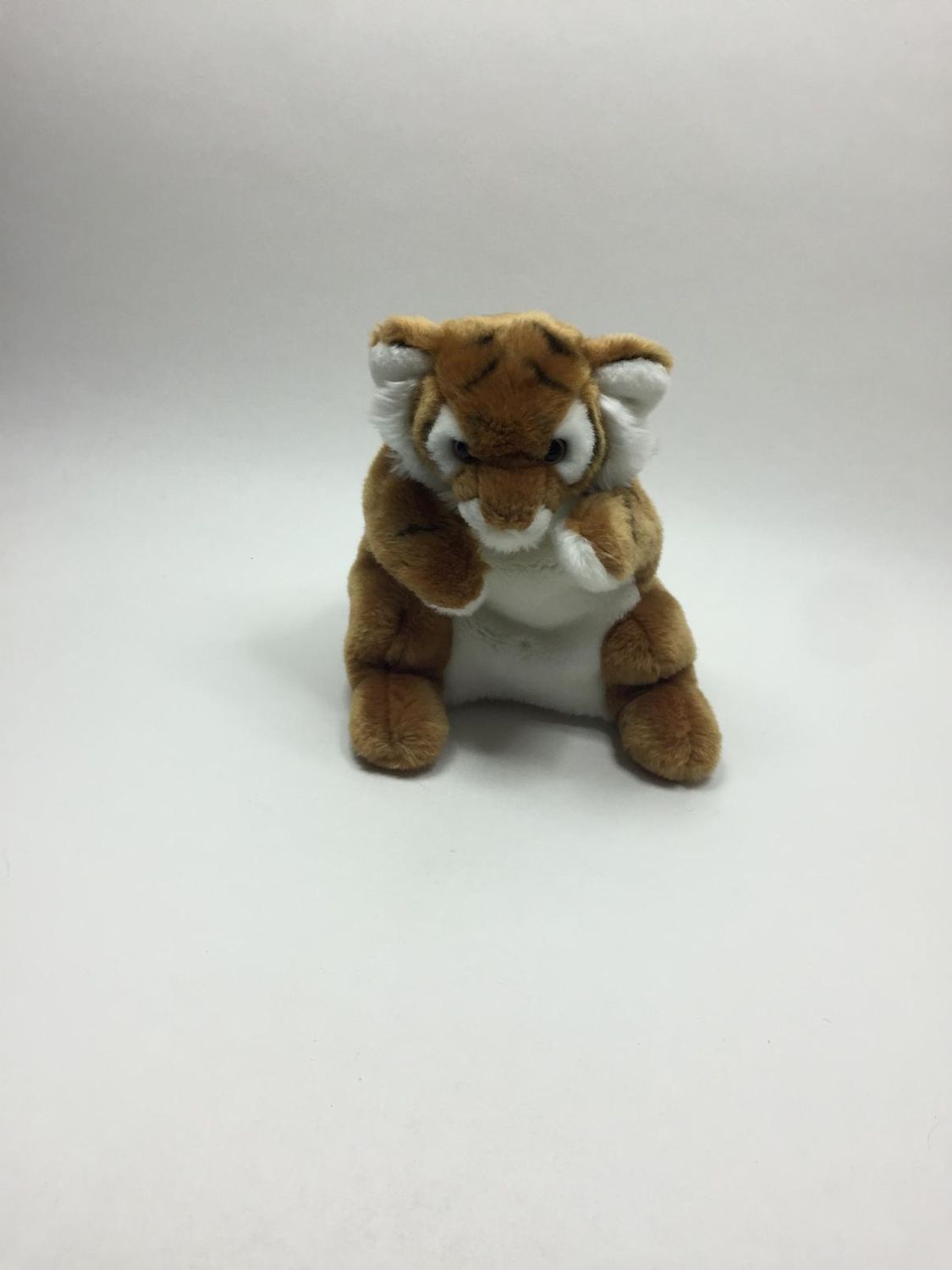 Tiger Handpuppe Wasi stehend 25 cm selten