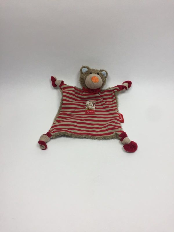 Schnuffeltuch / Schmusetuch Teddy Sigikid stehend 30 cm selten
