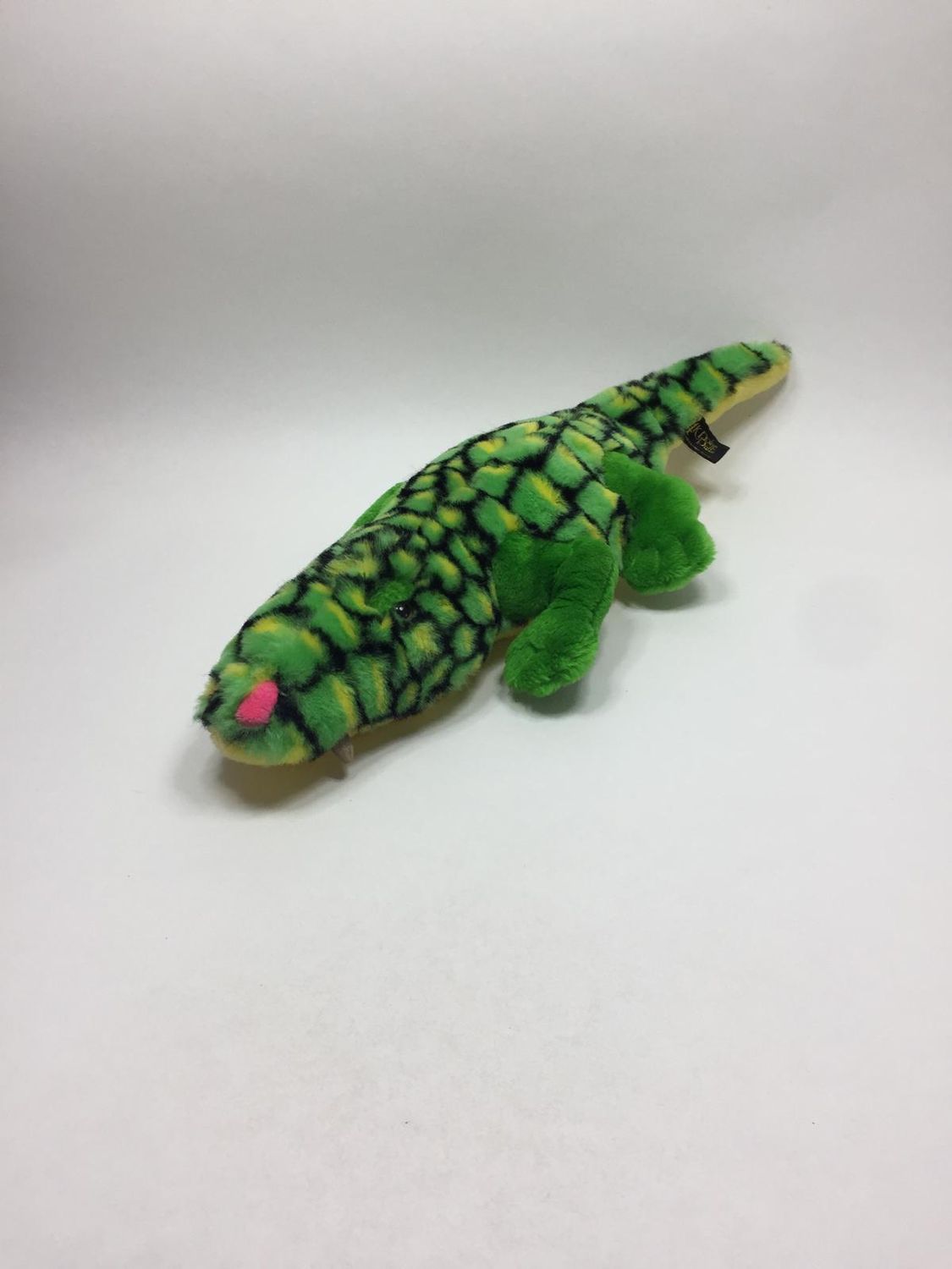 Krokodil 24K Polar Puff liegend 58 cm Rarität