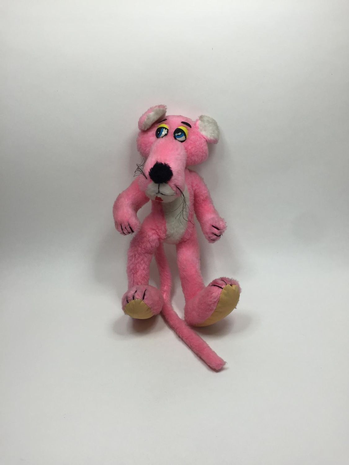 Pink Panther Knuffel stehend 40 cm Sammlerstück
