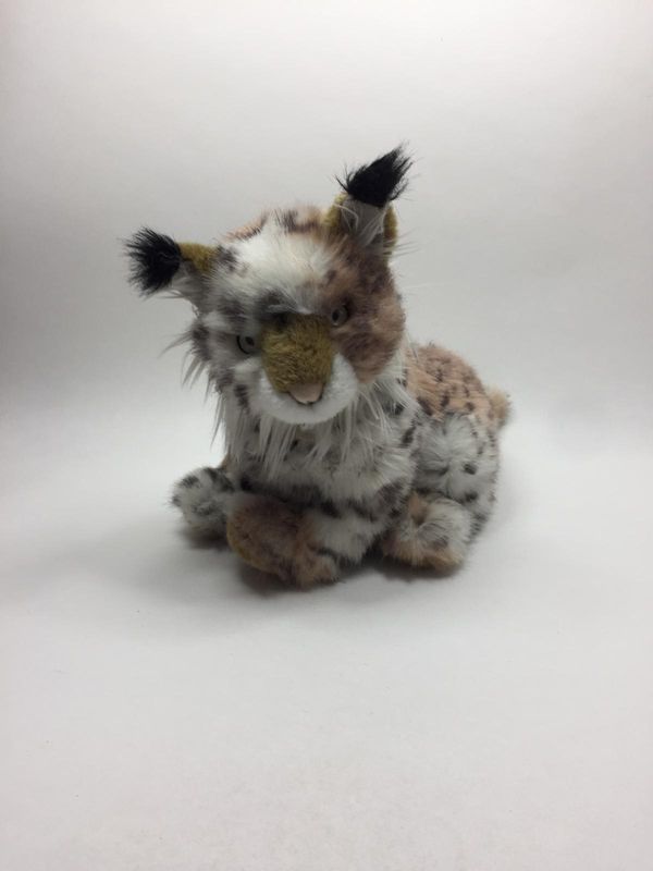 Luchs Bauer sitzend 35 cm sehr selten