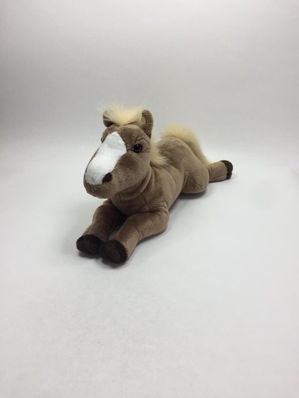 Pferd Förster Stofftiere liegend 53 cm selten