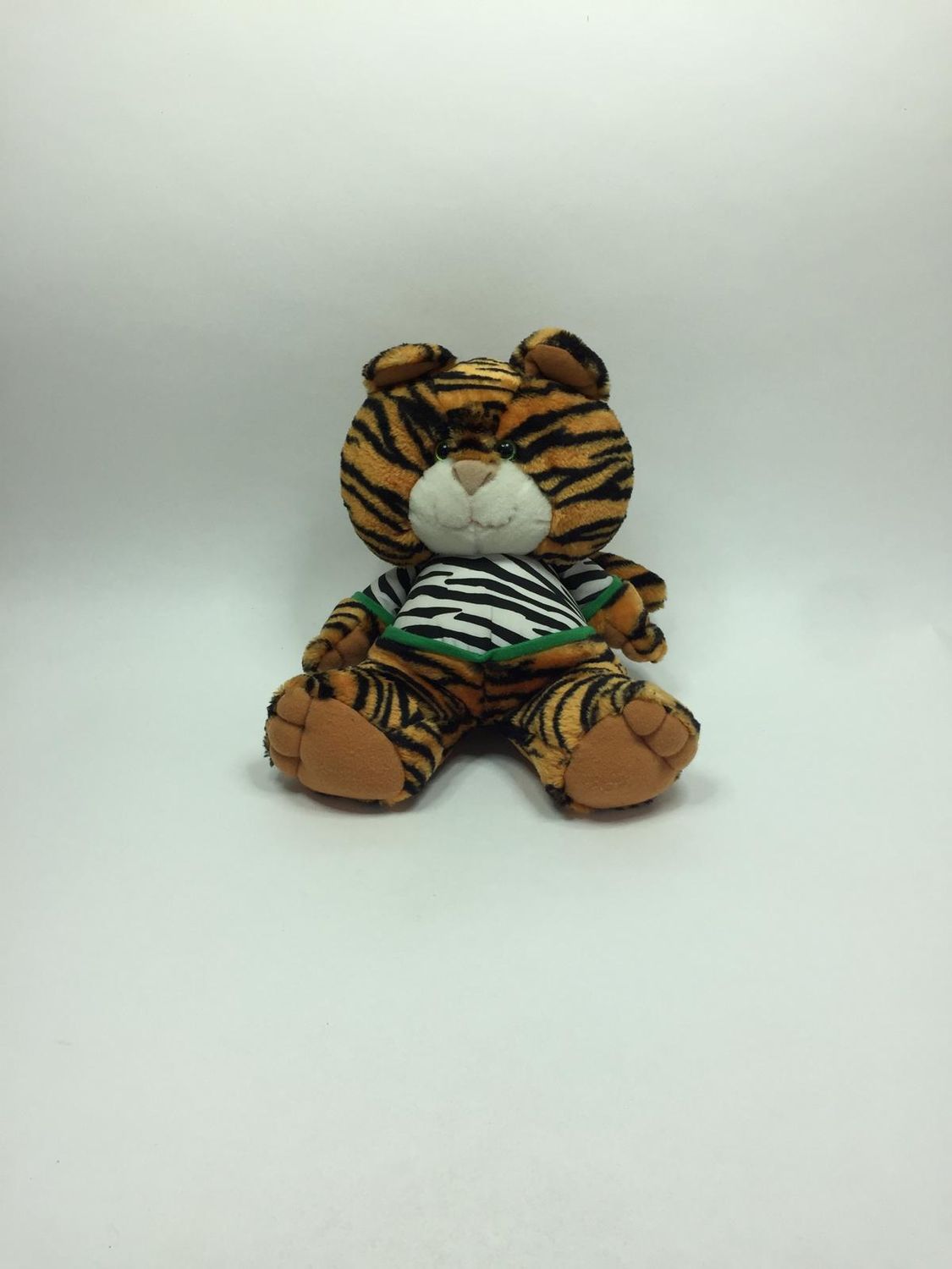 Tiger Knuffel sitzend 30 cm Vintage Sammlerstück