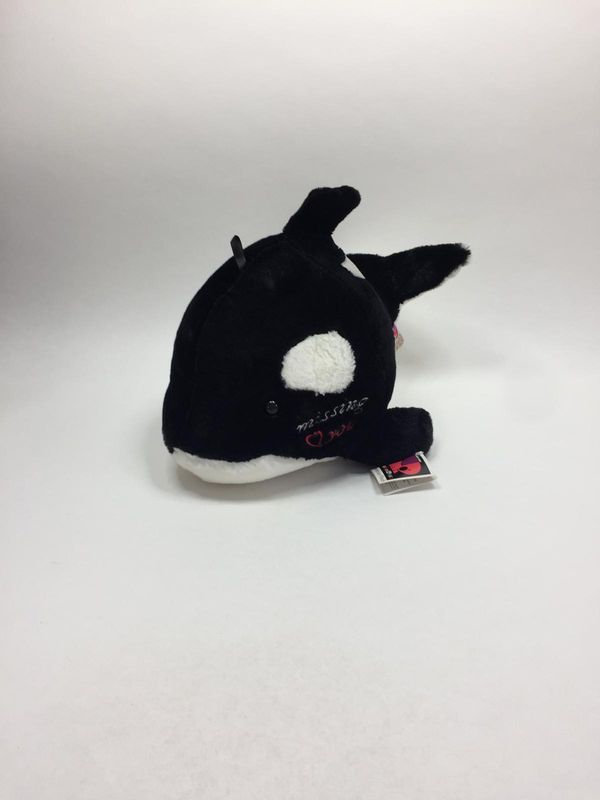 Wal Orca Morgenroth liegend 38 cm Neuwertig mit Etikett