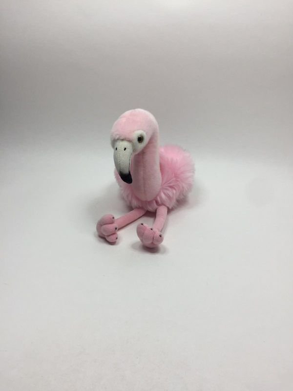 Flamingo Teddy Hermann stehend 38 cm Sammlerstück
