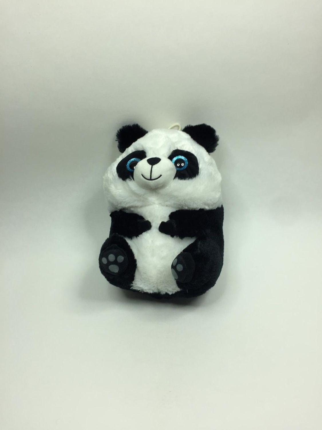 Panda Knuffel sitzend 30 cm selten