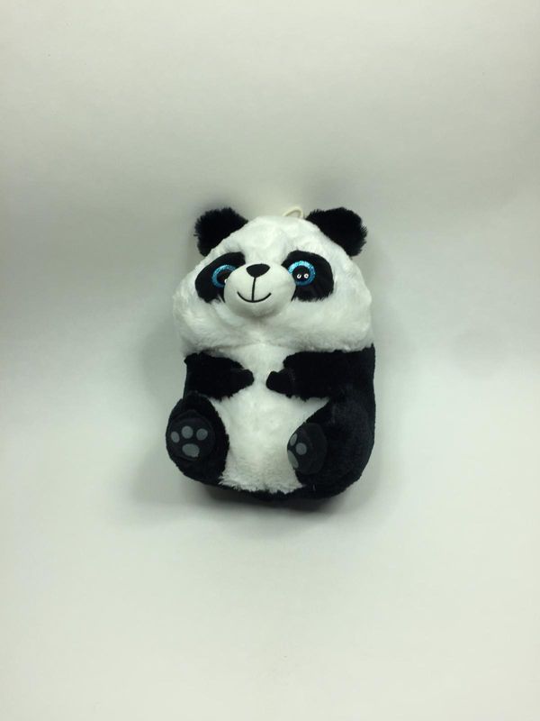 Panda Knuffel sitzend 30 cm selten