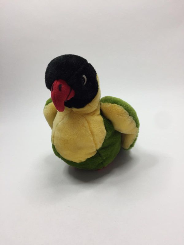 Papagei Knuffel vermutlich Steiff stehend 23 cm sehr selten