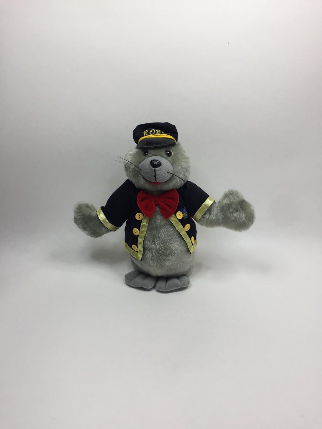 Robbe Robby Maskottchen Die Nordsee PTS stehend 35 cm selten