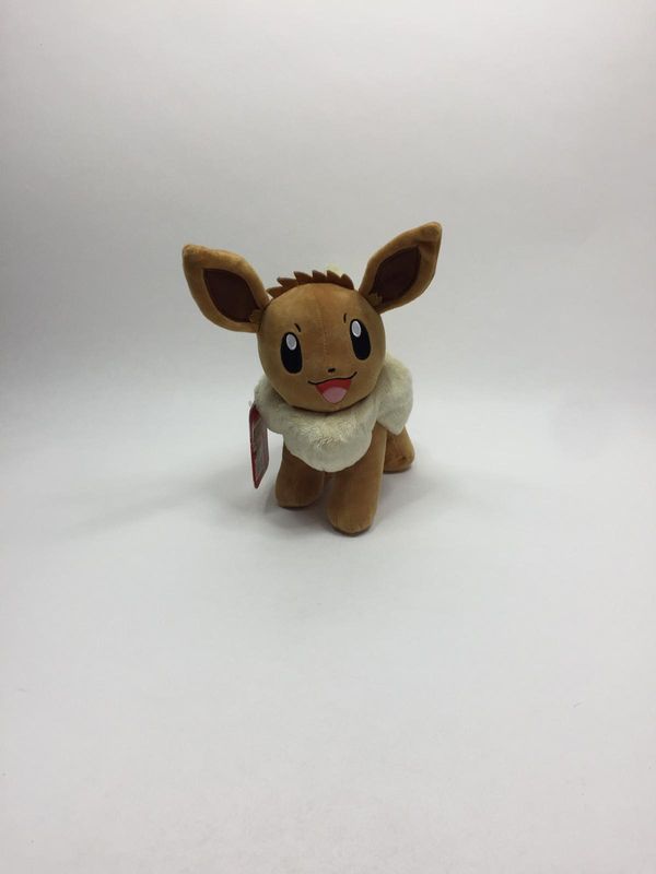 Pokemon Evoli Nintendo stehend 23 cm Mega selten Neuwertig mit Etikett