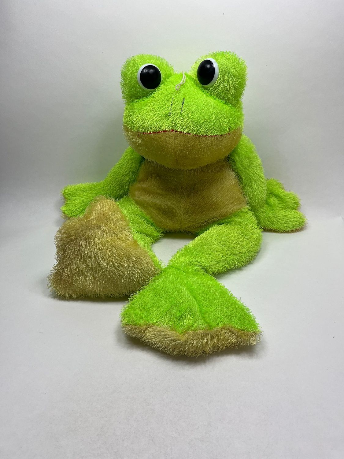 Frosch XL Knuffel stehend 65 cm Sammlerstück