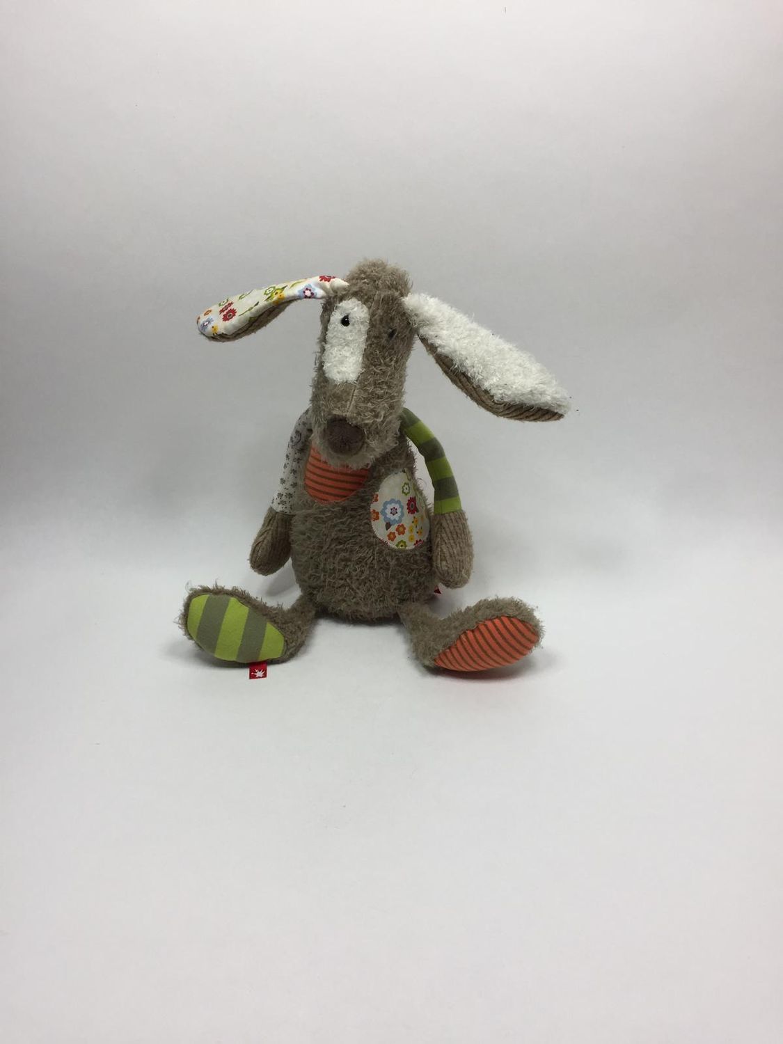 Hund Sigikid Patchwork Sweety stehend 40 cm Sammlerstück