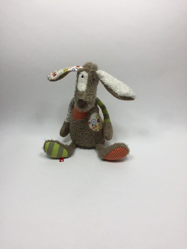 Hund Sigikid Patchwork Sweety stehend 40 cm Sammlerstück