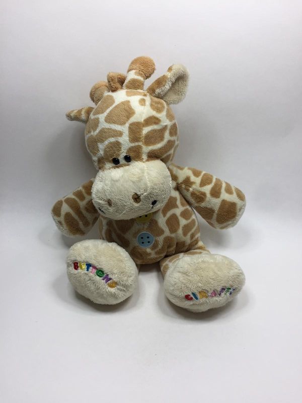 Giraffe Buttons stehend 50 cm sehr selten