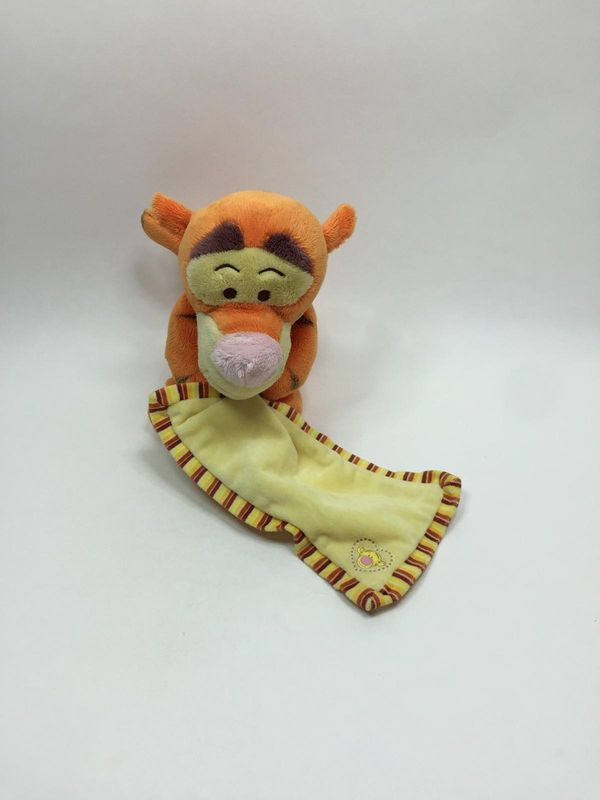 Schnuffeltuch / Schmusetuch Winnie Pooh Tigger Knuffel stehend 28 cm Sammlerstück