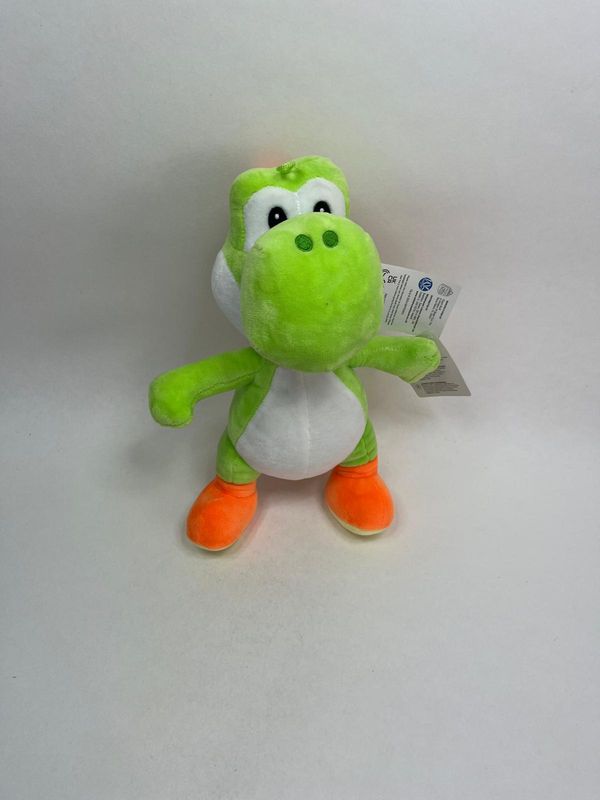 Yoshi Super Mario Nintendo stehend 33 cm Mega Rarität Neuwertig mit Etikett