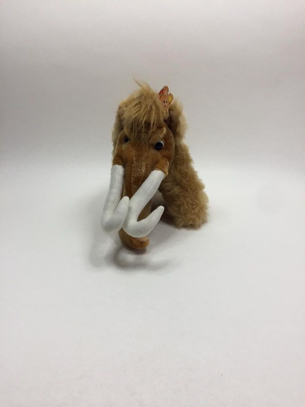 Mammuth Paul Hamburg sitzend 38 cm selten mit Etikett