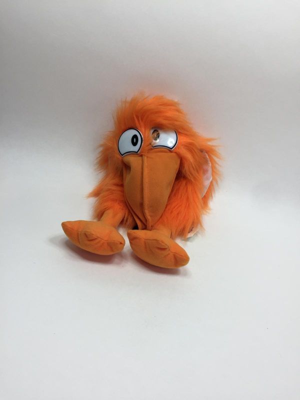 Vogel Handpuppe Soffly stehend 35 cm selten