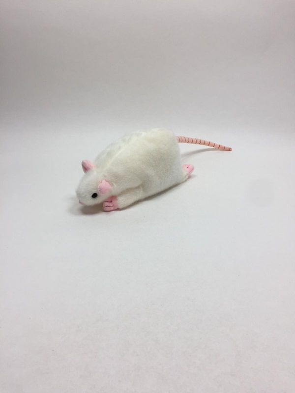 Maus Ratte Knuffel liegend 43 cm Sammlerstück